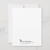 Old West Boot Bouquet 1 Response Card RSVP Karte (Rückseite)