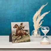 Old West Buffalo Bill 1885 w/Easel Plaque Fotoplatte (InSitu)