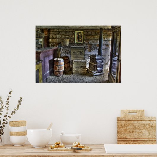 OLD WEST CHINESE STORE POSTER (Küche)