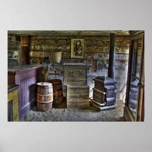 OLD WEST CHINESE STORE POSTER (Vorne)