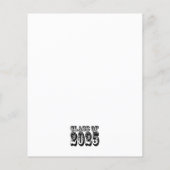 Old West Class of 2025 Abschluss Ankündigung (Rückseite)