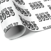 Old West Class of 2025 Abschluss Geschenkpapier (Rolleneckpunkt)