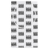 Old West Class of 2025 Abschluss Kleine Geschenktüte (Rückseite)