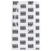 Old West Class of 2025 Abschluss Kleine Geschenktüte (Vorderseite)