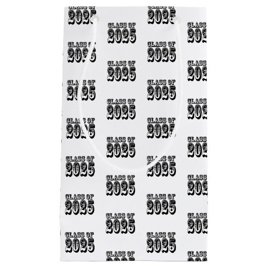 Old West Class of 2025 Abschluss Kleine Geschenktüte (Vorderseite)