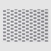 Old West Class of 2025 Abschluss Seidenpapier (Vorderseite)