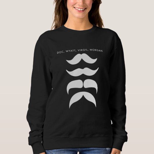 Old West Collection Doc Wyatt Virgil Morgan Wild W Sweatshirt (Vorderseite)