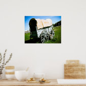Old West Covered Wagon 02 Poster (Küche)