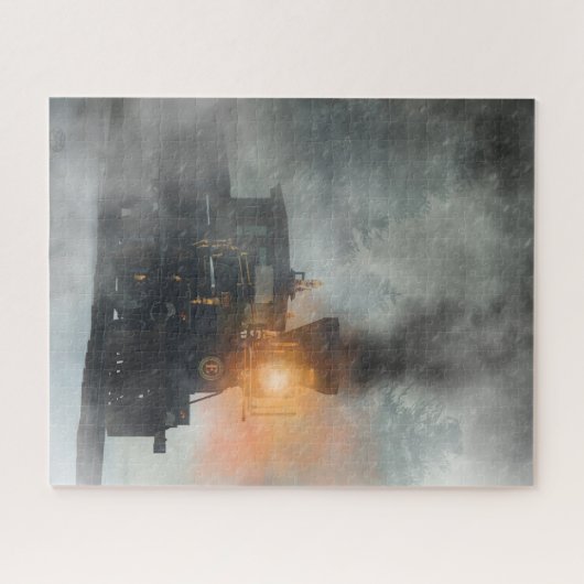 Old West Dampfzug Puzzle (Horizontal)