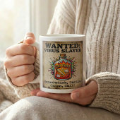 Old West Fire Cider Virus Warnposter Kaffeetasse