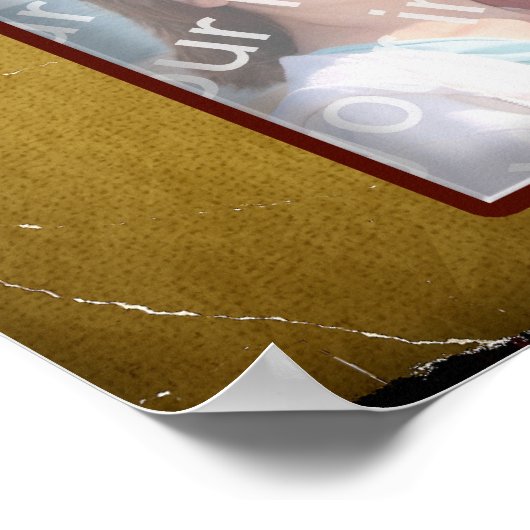 Old West Gewollt Poster (Ecke)