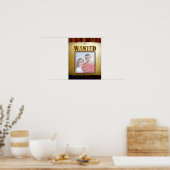Old West Gewollt Poster (Küche)