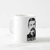 OLD WEST LEGEND DOC HOLLIDAY KAFFEETASSE (Vorderseite Links)