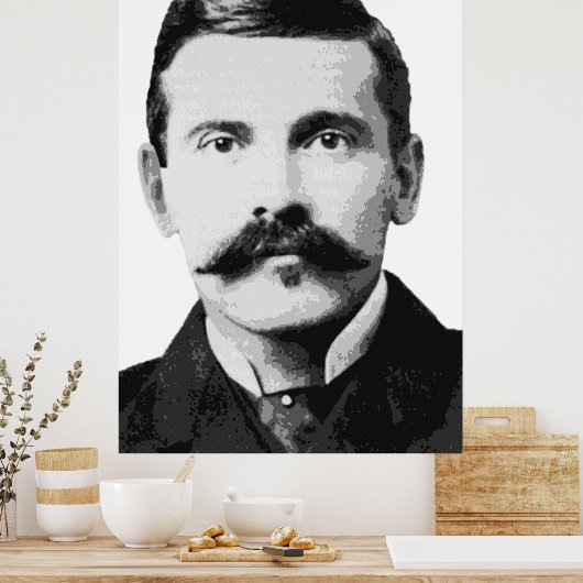 OLD WEST LEGEND DOC HOLLIDAY POSTER (Küche)