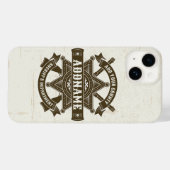 Old West Sheriff Stellvertretende Rifles Abzeichen Case-Mate iPhone Hülle (Rückseite (Horizontal))