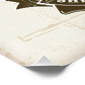 Old West Sheriff Stellvertretende Rifles Abzeichen Poster (Ecke)