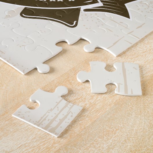 Old West Sheriff Stellvertretende Rifles Abzeichen Puzzle (Seite)