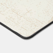 Old West Sheriff Stellvertretende Rifles Abzeichen Schreibtischunterlage (Ecke)