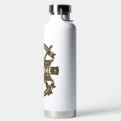 Old West Sheriff Stellvertretende Rifles Abzeichen Trinkflasche (links)