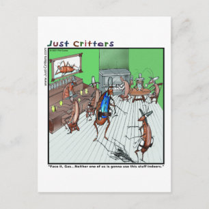 Old West Showdown Postkarte