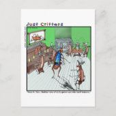 Old West Showdown Postkarte (Vorderseite)