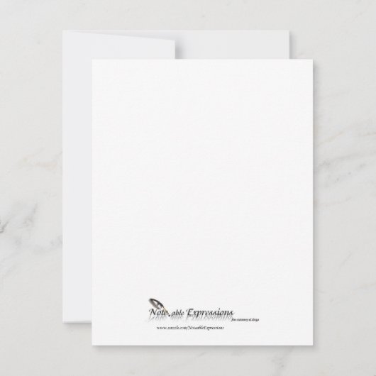 Old West Stiefel und Bouquets Save the Date Karte (Rückseite)