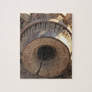 Old West Wagon Wheel Foto Puzzle