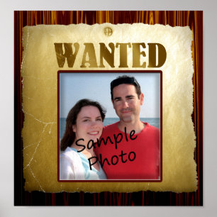 Old West Wollte Vintage Poster