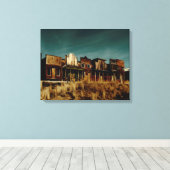 Old Western Ghost Town. Leinwanddruck (Insitu (Holzboden))