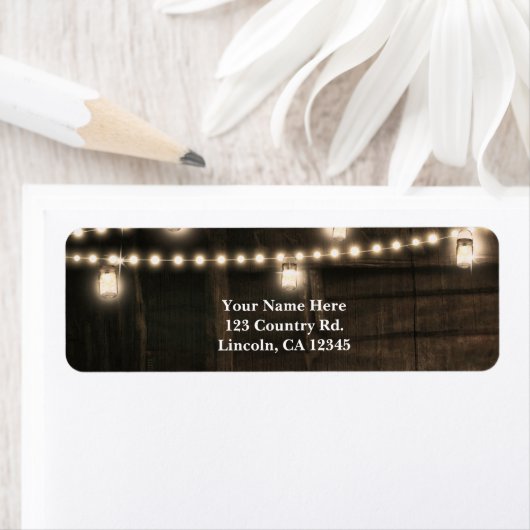 Old Western Saloon & Lights Rustikale Hochzeit (Insitu)