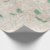 Old Western US National Forests & Parks Map (1898) Geschenkpapier (Ecke)