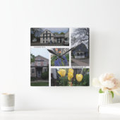 Old Wethersfield CT - Comstock Fersenuhr Quadratische Wanduhr (Zuhause)