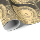 Old Wheel Of Classic Car Geschenkpapier (Rolleneckpunkt)