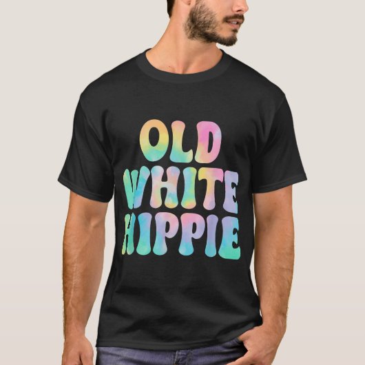 Old White Hippie T-Shirt (Vorderseite)
