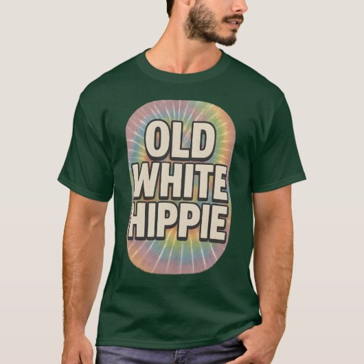 OLD WHITE HIPPIE T-Shirt (Vorderseite)