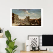 Old Whitehall und der Privatgarten Poster (Heimbüro)