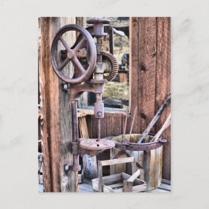 Old Wild West Western Postkarte