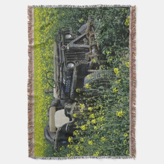 Old Willys MB Jeep Decke (Vorderseite Vertikal)