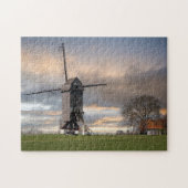 Old Windmill Field Belgium Windmill Puzzle (Horizontal)