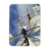 Old Windmills Olympos Karpathos, Griechenland Magnet (Vertikal)