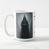 Old Wise Gray Wizard Tasse mit Zitat (Links)