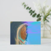 Old woman postkarte (Stehend Vorderseite)