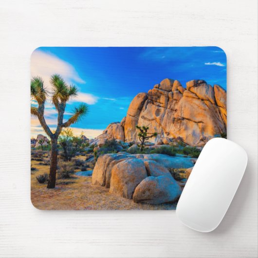 Old Woman Rock - Joshua Tree Nationalpark Mousepad (Mit Mouse)