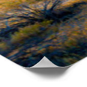 Old Woman Rock - Joshua Tree Nationalpark Poster (Ecke)