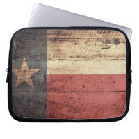 Old Wood Texas Flag