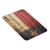 Old Wood Texas Flag Magnet (Rechte Seite)