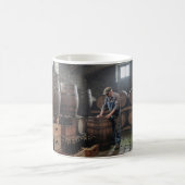 Old World Barrel Cellar Brauer Szene Tasse (Mittel)