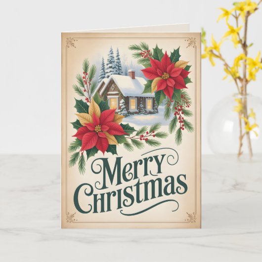 Old World Christmas Christmas 1 Karte (Gelbe Blume)