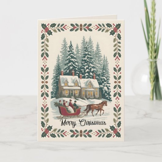 Old World Christmas Christmas 6 Karte (Vorderseite)