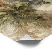 Old World Christmas Snowman Poster (Ecke)